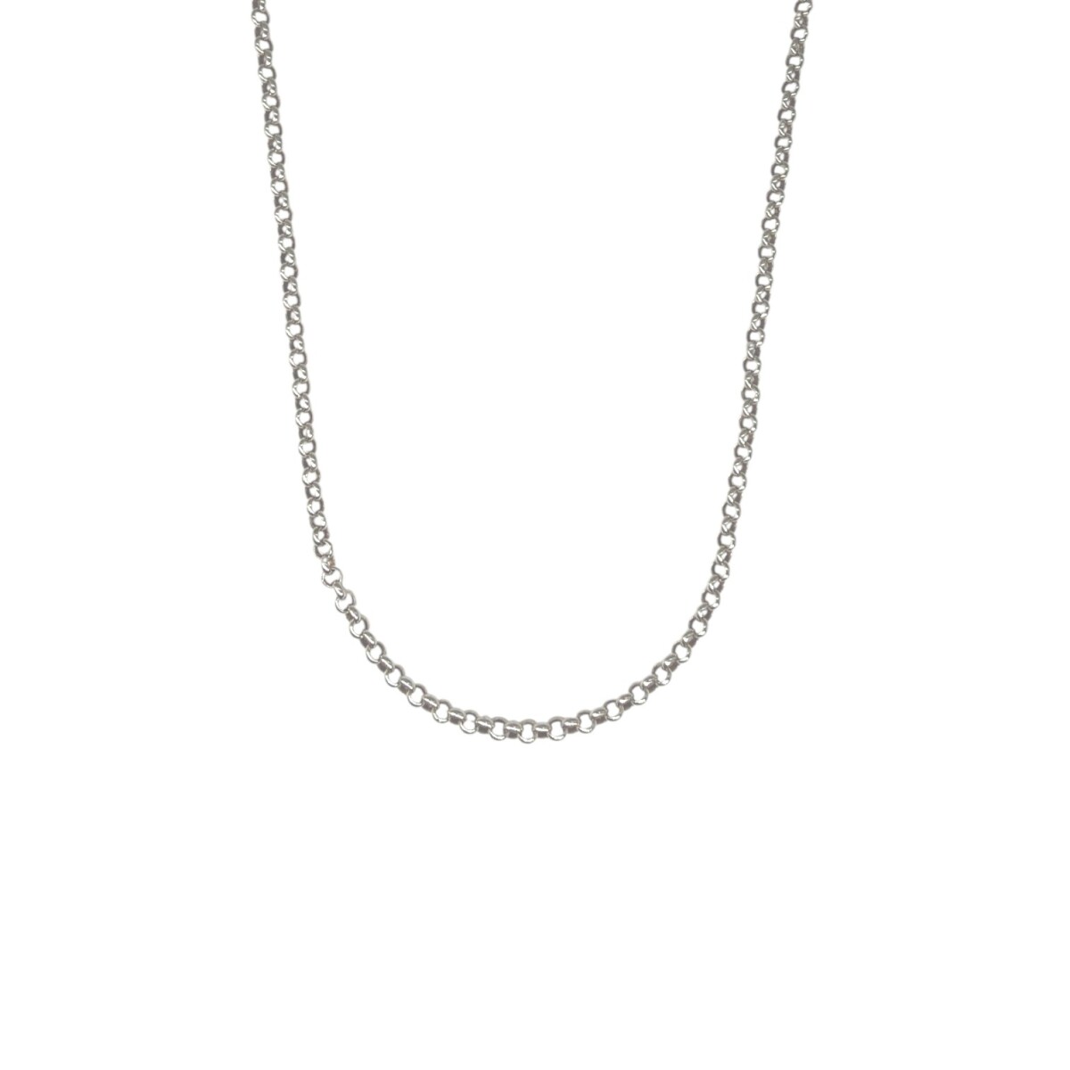 Cadena Rolo - Plata 925 - Sin Piedra - CD3484 - sinpiedra 