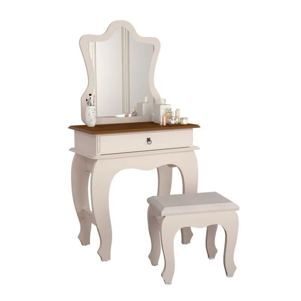 TOCADOR BABY LUXO - OFF WHITE 