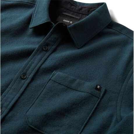 Camisa ML Roark Crossroads Flannel Verde