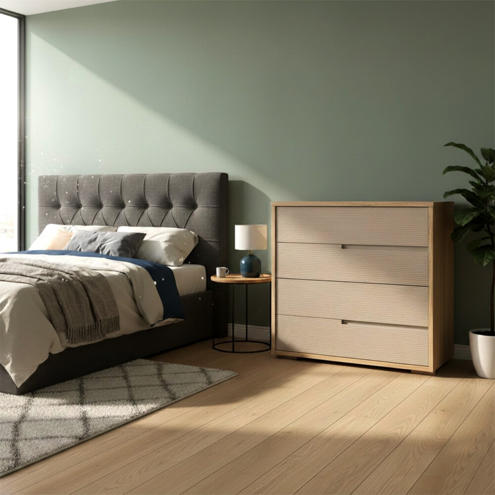 Cómoda 4 cajones - Moderna Hanover Frizz