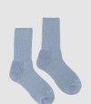 Medias lisas soft Azul piedra