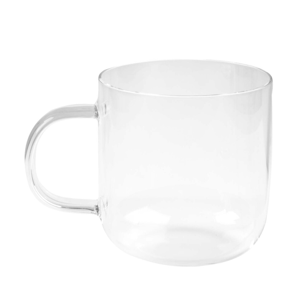 SET 2 TAZAS 330ML TRANSPARENTE VIDRIO XF007