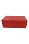 Caja+tapa easy 38x26x13 cm. LINO ROSSO