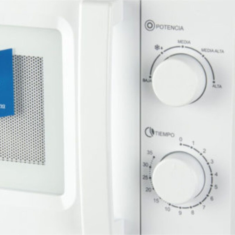 Microondas TEM Manual 20lts Blanco T1OMI20Mw2402 Microondas TEM Manual 20lts Blanco T1OMI20Mw2402