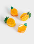 Broches Sets Frutas Set De Broches - Amarillo Medio