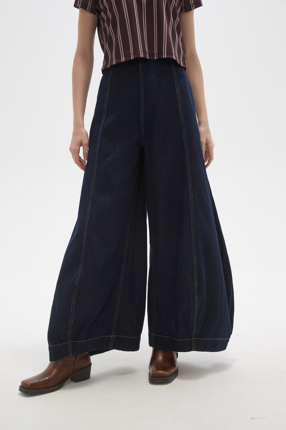 Pantalon Luanne Azul Oscuro