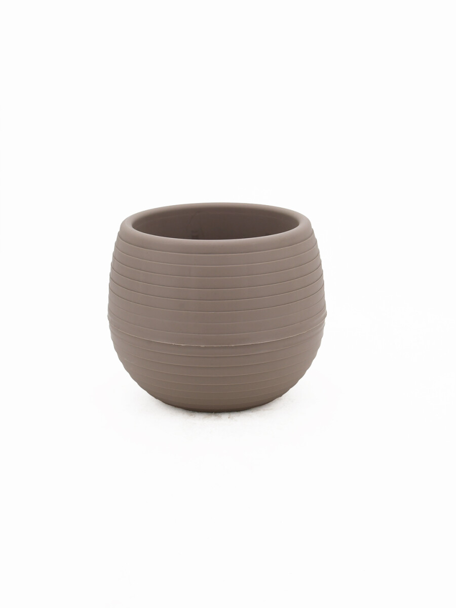 MACETA CACTUS - MARRON (V) 