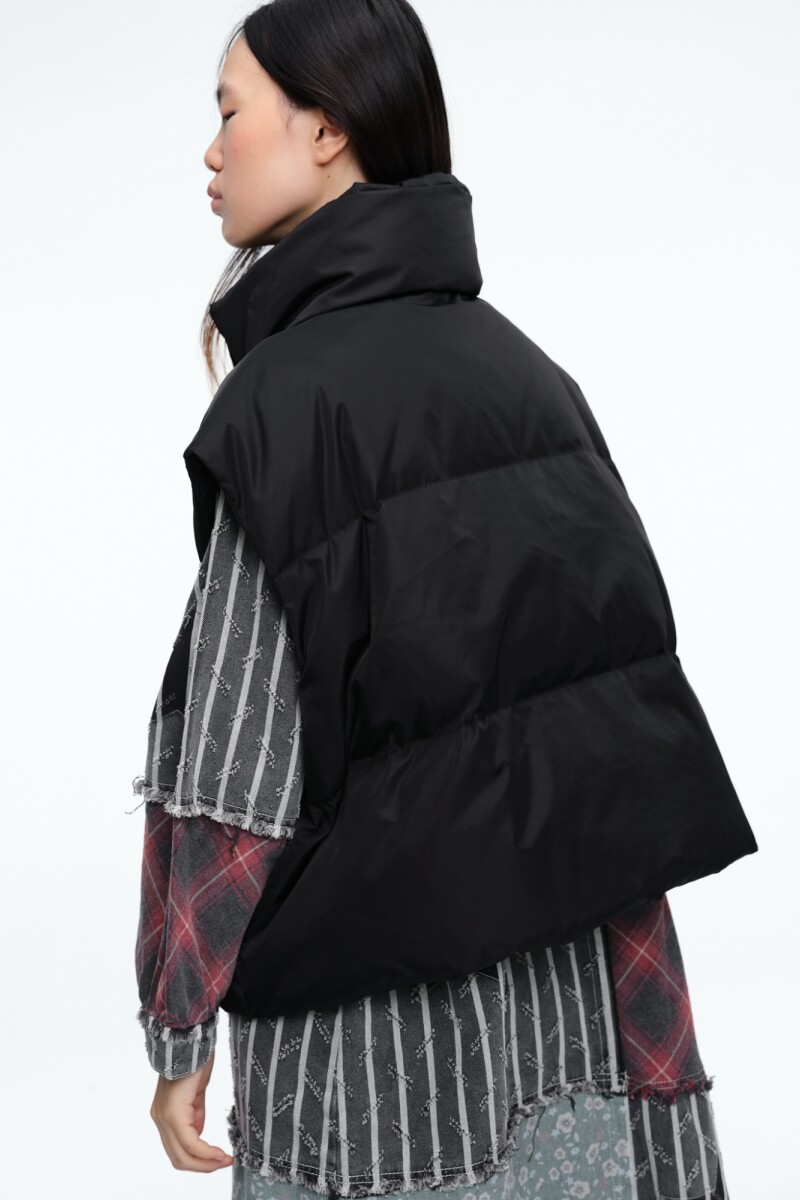 CHALECO PUFFER Negro
