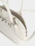 Bowling Tendencia Cartera Bowling Con Arandelas - Blanco Crudo