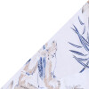 Camperita Lino Con Canesú Estampado MULTI/BLANCO