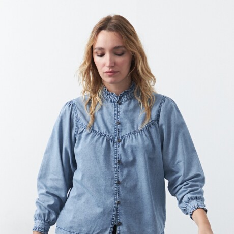 CAMISA ONIX Azul Lavado