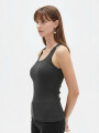 Musculosa Airi Gris Melange Oscuro