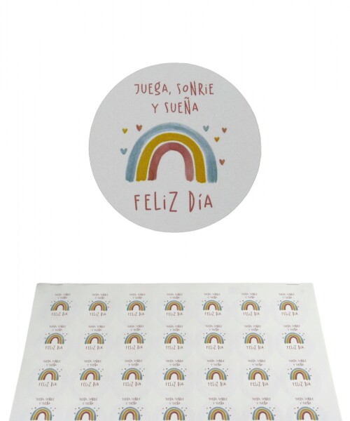 Stickers día del niño plancha DISEÑO 6
