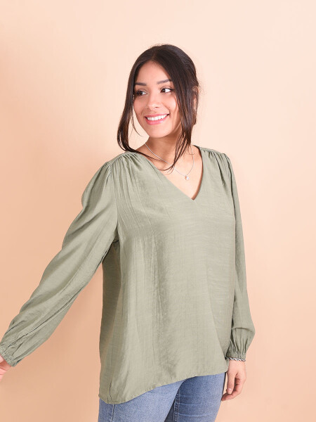 BLUSA PETUNIA OLIVA