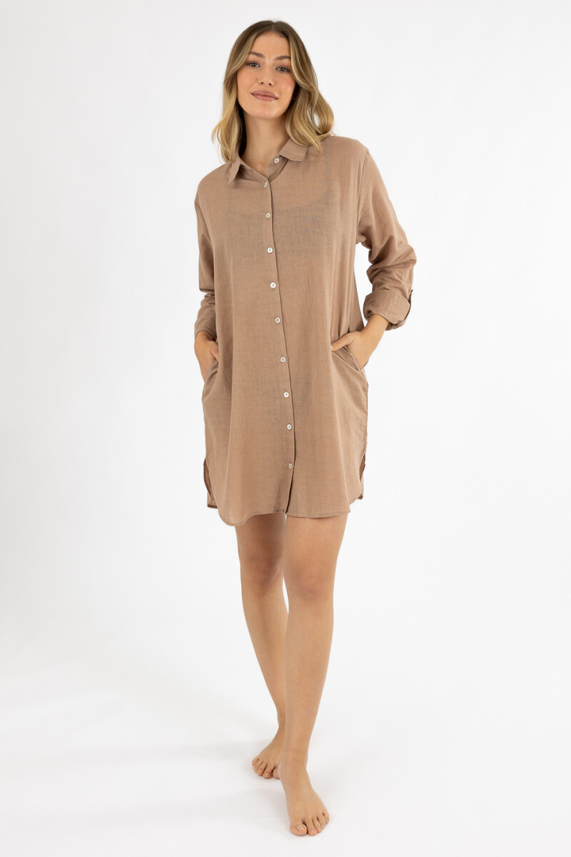 Camisola light tropic - Beige 