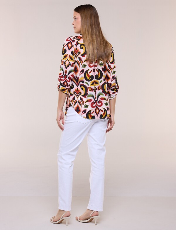 Blusa Print MULTI/ROSA