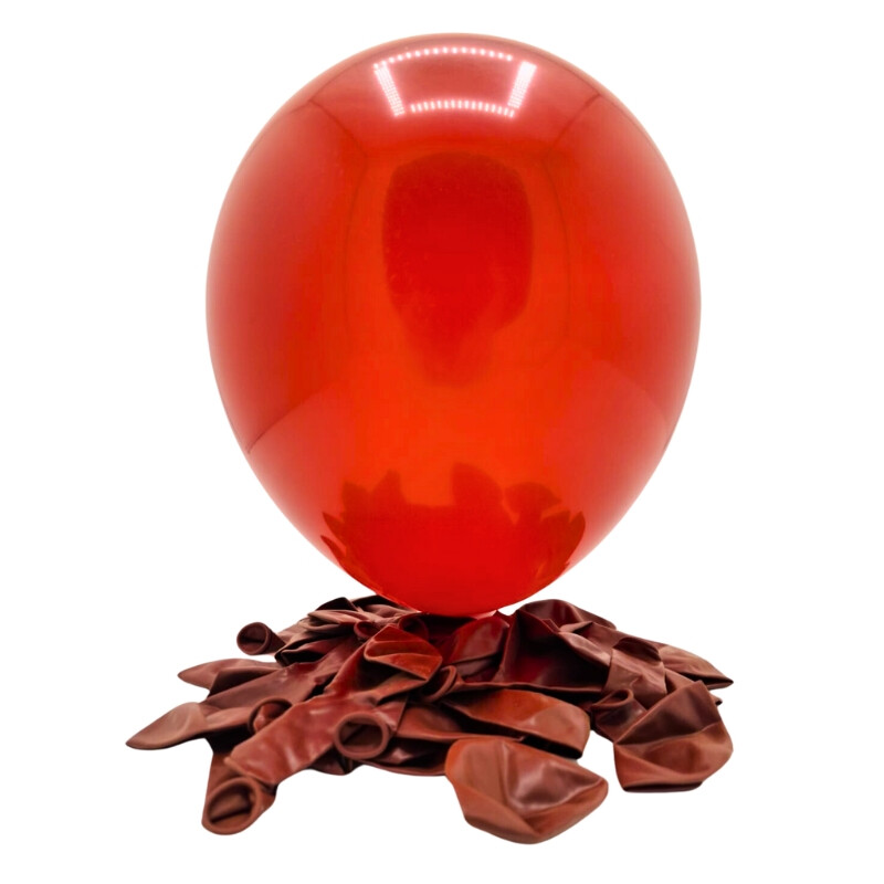 Globos Mate Tamaño R12 X25 Chocolate Matte