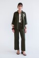 PANTALON LINO LYRIO OLIVA