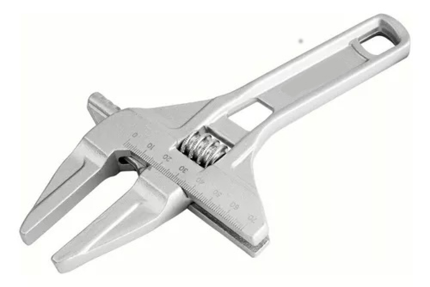 TOLSEN LLAVE AJUSTABLE ALUMINIO INDUSTRIAL 205MM - 68MM 