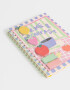 Anotadores Cuadernos y Memos Foodie Cuaderno A5 Con Set De Sticky Notes - Combinacion Multicolor