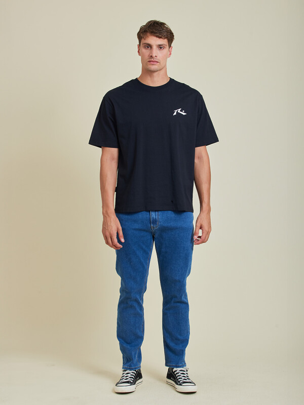T-SHIRT GALIS RUSTY Negro