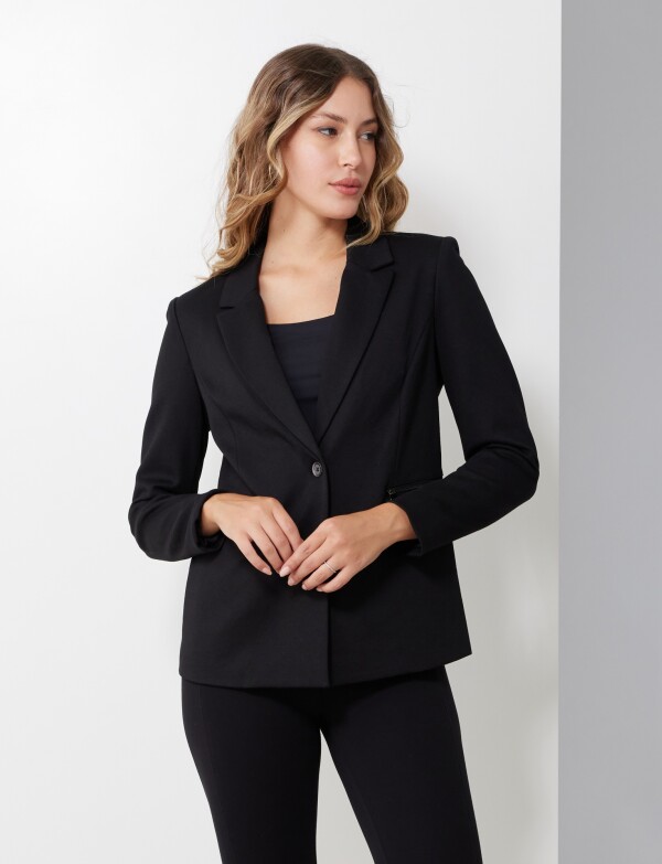 Blazer Zip NEGRO