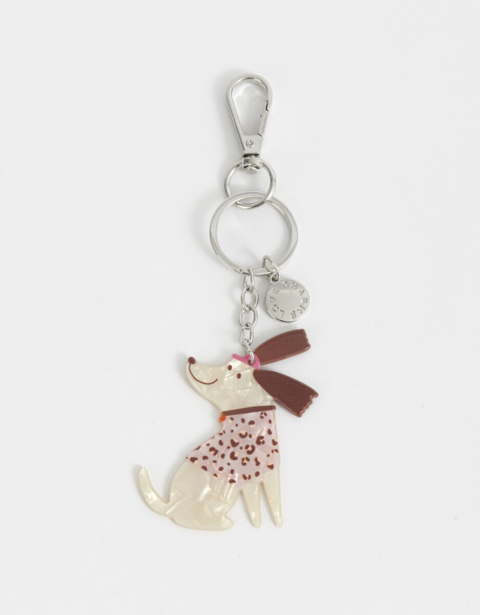 Llavero Y Charm De Perrito 
