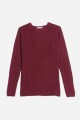 Sweater manga ranglán MARRON