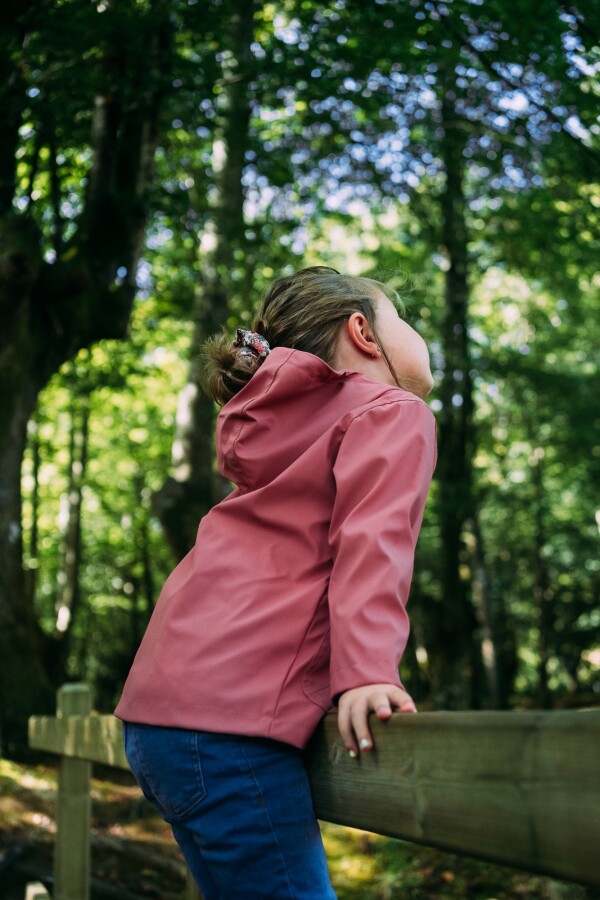 Chubasquero Euri rose Rosa