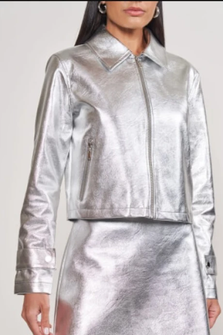Chaqueta Colin Plateado