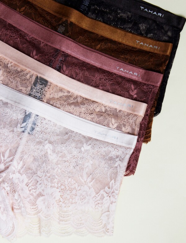 Panty Pack X 5 ROSA OSCURO