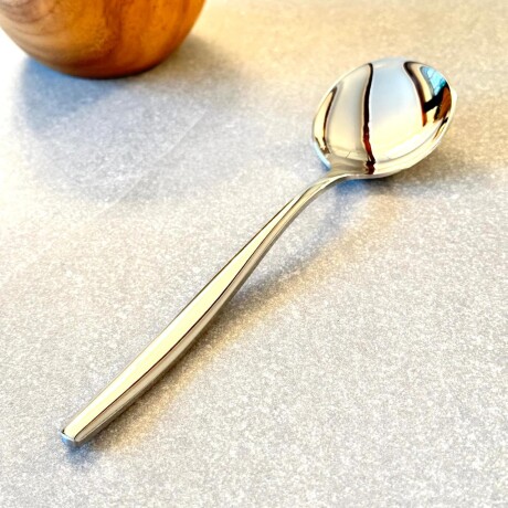 Cuchara Para Sopa Acero Inoxidable 19.5cm Cuchara Para Sopa Acero Inoxidable 19.5cm