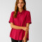 Camisa Litsa Rojo Coral