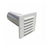 Rejilla ventilación metálica 15x15 tubo largo 100mm C/orificio Rejilla Ventilación Metálica 15x15 Tubo Largo 100mm C/orificio