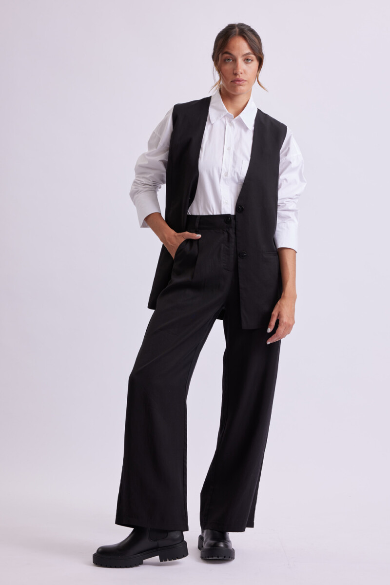 Pantalón formal Negro