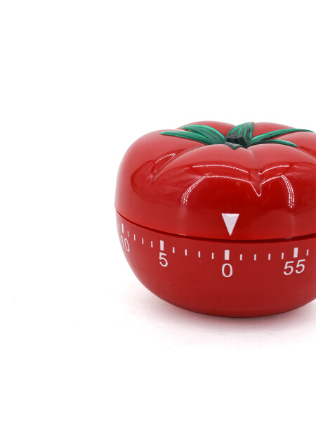 RELOJ PORTATIL DE COCINA TOMATE ROJO