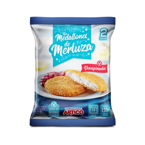 MEDALLON DE MERLUZA ARTICO - 150 grs Medallon De Merluza Artico - 150 Grs