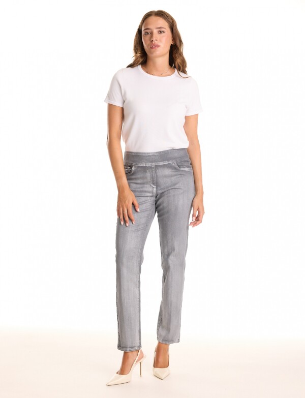 Jegging Metalizada GRIS