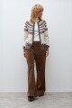 Cardigan Bariloche beige melange