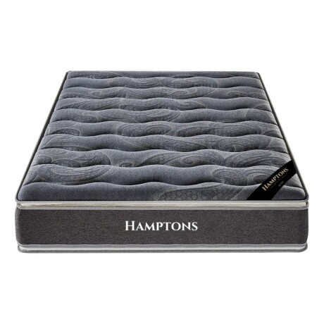 Sommier 2 Plazas Hamptons Hybrid Silver Negro