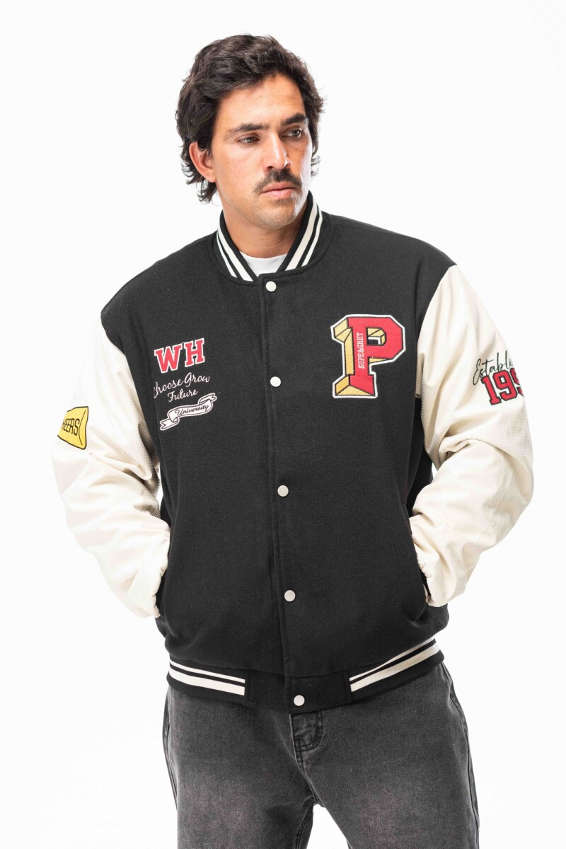 Campera PE Negro