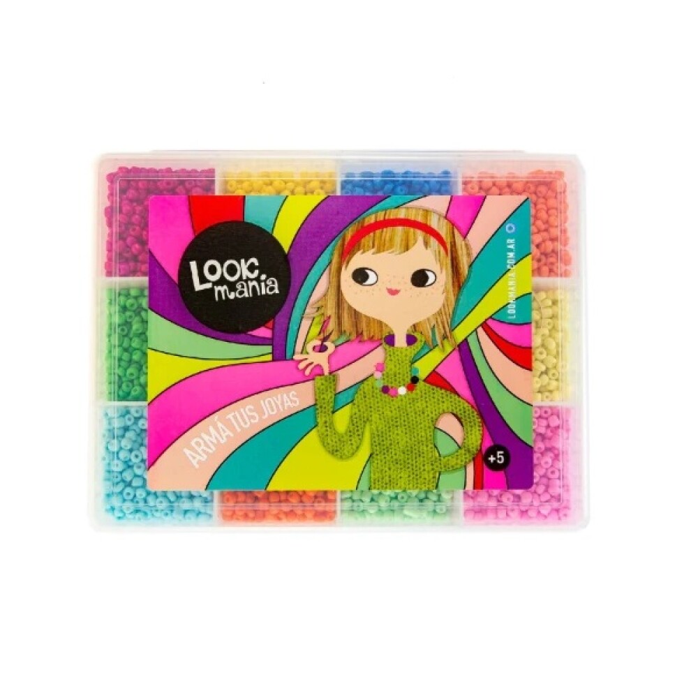 Look Mania Mostacillas – Caja 12 Divisiones Grand LOOK MANIA MOSTACILLAS CAJA 12 DIVISIONES GRANDE - 3 MODELOS