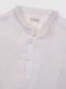 Camisa Cuello Mao Blanco Roto