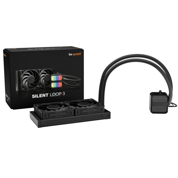 Watercooler Be Quiet Silent Loop 3 240mm Argb Amd Intel WATER COOLER BE QUIET! SILENT LOOP 3 240
