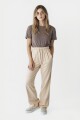 Pantalón Flora Beige