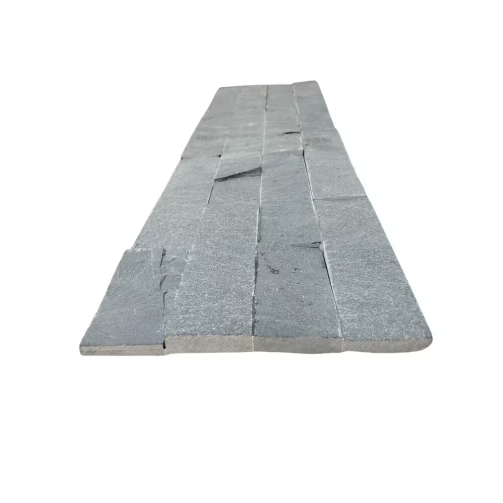 Piedra natural Black para pared 15x60 cm Mate Piedra Natural Black Para Pared 15x60 Cm Mate