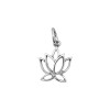 Dije Flor de Loto - Plata 925 - sin piedra - CP4738 sinpiedra