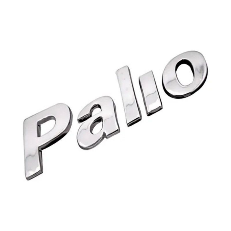 EMBLEMA TRASERO "PALIO" (CROMADO) Emblema Trasero "palio" (cromado)