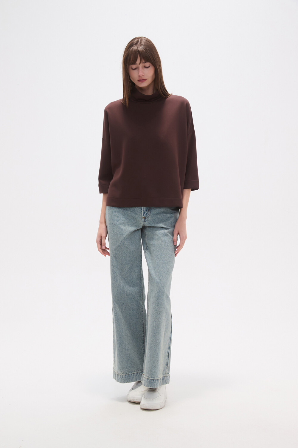 Polera Ombus Chocolate