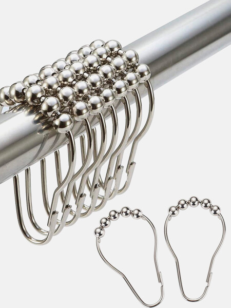 GANCHOS METALICOS X12 GRIS